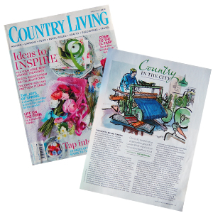 London Cloth in Country Living Magazine